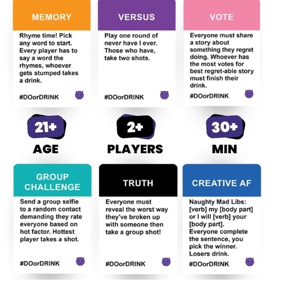 Do or Drink Naughty Edition - Couples Games for Adults - Picture 5 of 6